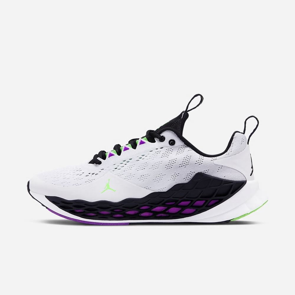 Chaussure De Running Nike Jordan Zoom Trunner Advance Blanche 9016-873 White/Black/Vivid Purple/Rage Green Homme | MXI-27987249